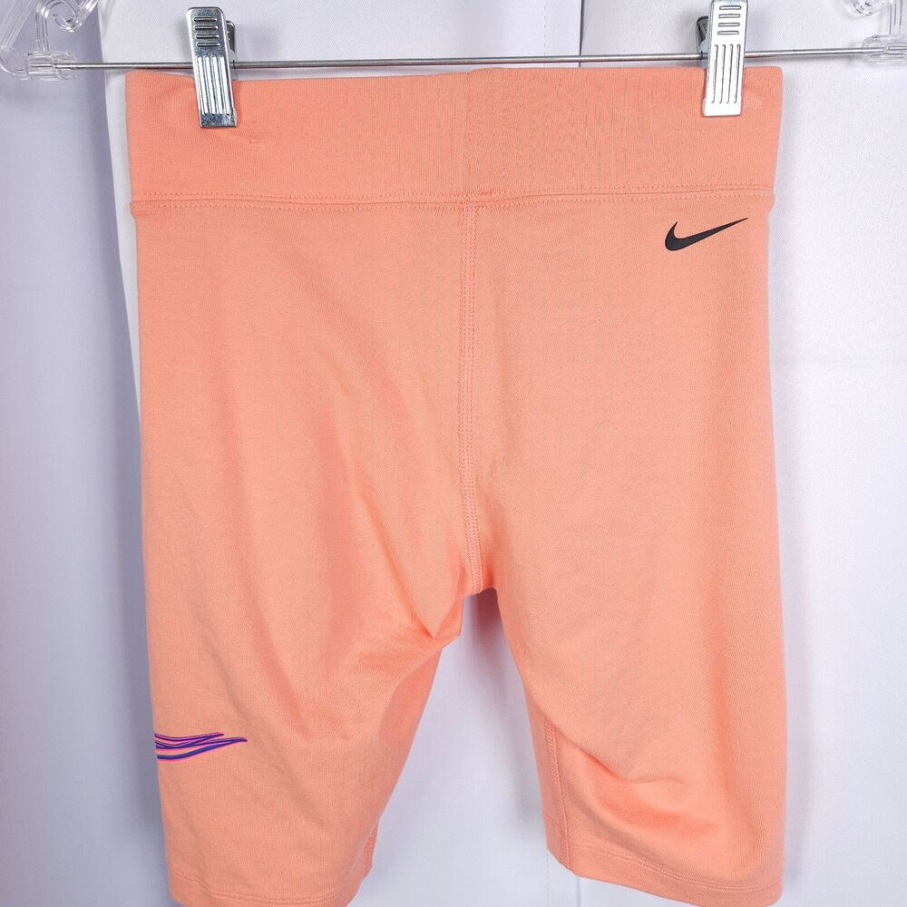 Nike Essential Crimson Bliss Bike Shorts‎ Womens XS 23-26x9.5